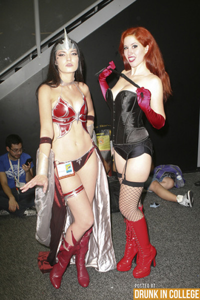 Comic Con Hotties 2012