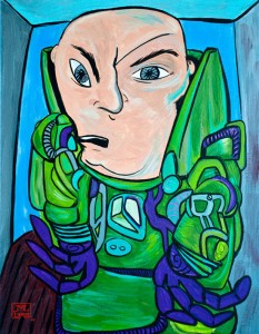 Your favorite superheroes as picasso paintings