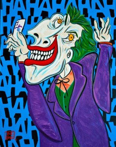 Your favorite superheroes as picasso paintings