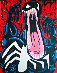 Your favorite superheroes as picasso paintings